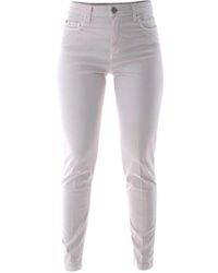 Kocca - Slim Fit Katoenen Broek - Lyst
