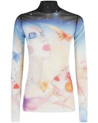 CASABLANCA - Long Sleeve T-Shirts - Lyst