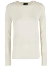 Roberto Collina - Round-Neck Knitwear - Lyst