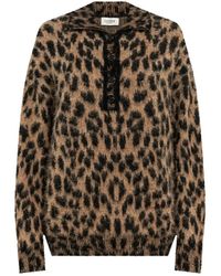 Laneus - Round-Neck Knitwear - Lyst
