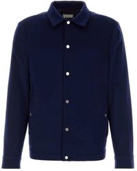 Brunello Cucinelli - Lichtgewicht Cashmere Flanellen Bovenkleding Jas - Lyst