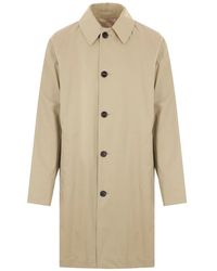 Burberry - Coats > single-breasted coats - Lyst