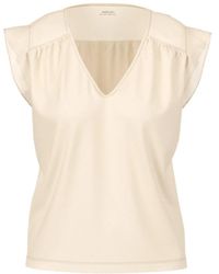 Marc Cain - Tops ,Katoen Katoenen Stretch Top - Lyst
