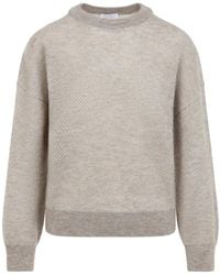 Brunello Cucinelli - Round-Neck Knitwear - Lyst