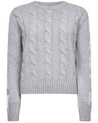 MC2 Saint Barth - Round-Neck Knitwear - Lyst