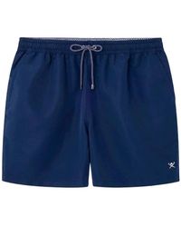 Hackett - Icon Solid Swim Shorts - Lyst
