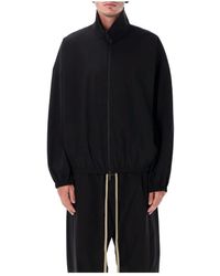 Fear Of God - Schwarze Nylon-Track-Jacke Aw25 - Lyst