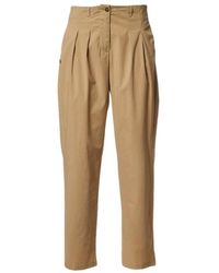 Manila Grace - Cropped Trousers - Lyst