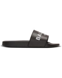 Balmain - Calypso Flat Sandal - Lyst