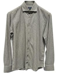 BASTONCINO - Overhemden ,Grijs ,Katoen Simo Shirt - Lyst