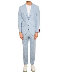 HUGO - Elegant Celeste Suit - Lyst
