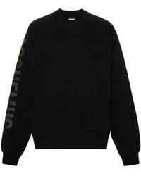 Jacquemus - Top Le Sweatshirt Typefout Met Print - Lyst