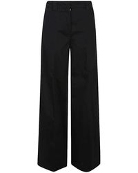 Thelatest - Broeken ,Zwart ,Katoen Alma Broek - Lyst