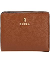 Furla - Wallets & cardholders,kompakte lederbrieftasche mit kartenfächern und münzfach,geldbörse/kartenhalter - Lyst