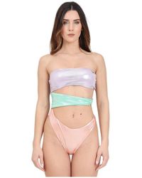 4giveness - Candy colors iridescent monokini - Lyst