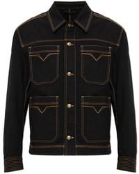 Versace - Denim Jackets - Lyst