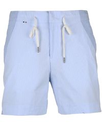 HUGO - Baumwoll Bermuda Shorts - Lyst