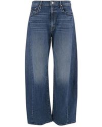 Mother - Straight Fit Jeans - Lyst