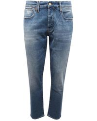 CYCLE - Slim Fit Straight Leg Jeans - Lyst