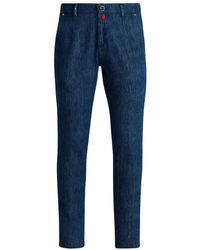 Kiton - Jeans ,Blauw ,Katoen Denim Broeken - Lyst