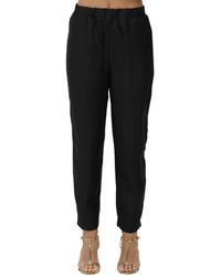 Alpha Studio - Slim-Fit Trousers - Lyst