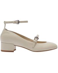 SCAROSSO - Schoenen ,Wit ,Leer June Mary Jane Schoenen - Lyst