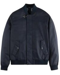 Fay - Chaqueta bómber con cierre de gancho - Lyst