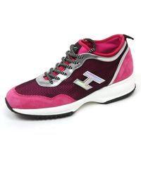 Hogan - Interactive Lycra H Flock Fuchsia/ Sneaker - Lyst