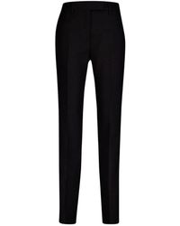 Prada - Broeken ,Zwart ,Straight Broeken - Lyst