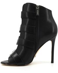 Guess - Schoenen ,Zwart ,Leer Adis Enkellaarsjes Van Echt Leer - Lyst