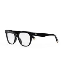 Fendi - Accessoires ,Zwart ,Optisch Montuur - Lyst
