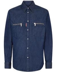DSquared² - Denim Shirts - Lyst