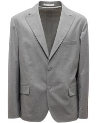 Paolo Pecora - Jassen ,Grijs ,Giacca Sfoderata Jacket - Lyst