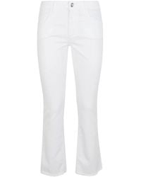 Fay - Cropped Jeans - Lyst