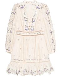 Zimmermann - Short Dresses - Lyst
