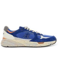 Premiata - Schoenen ,Blauw ,Leer Mase 25 8219 - Lyst