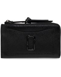 Marc Jacobs - Accessoires ,Zwart ,Leer The Utility Snapshot Dtm Top Zip Multi Wallet - Lyst
