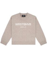 WRSTBHVR - Round-Neck Knitwear - Lyst