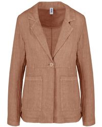 Bomboogie - Linnen Blazer - Lyst