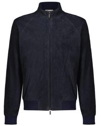 Maurizio Baldassari - Giacca in pelle di velluto - Lyst