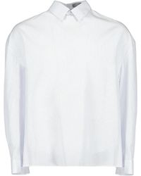 Dior - Camicia classica a righe con fiocco - Lyst