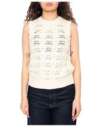 Levi's - Tops ,Hope Crochet Tank - Lyst