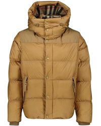 Burberry - Piumino con maniche rimovibili - Lyst
