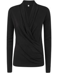 TOTEME - Long Sleeve Tops - Lyst