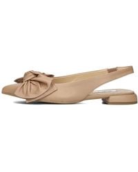 Notre-v - Schoenen ,Bruin ,Elegante Camel Slingback Schoenen - Lyst
