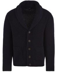 Drumohr - Cob Stitch Shawl Cardigan - Lyst