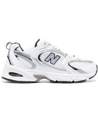 New Balance - Nieuwe Balans Sneaker 530 Wit/blauw - Lyst