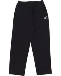 PUMA - Straight Trousers - Lyst