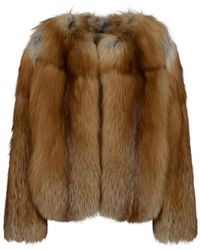 Yves Salomon - Faux Fur & Shearling Jackets - Lyst