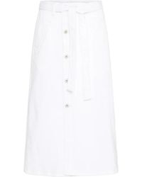 Ichi - Denim Skirts - Lyst